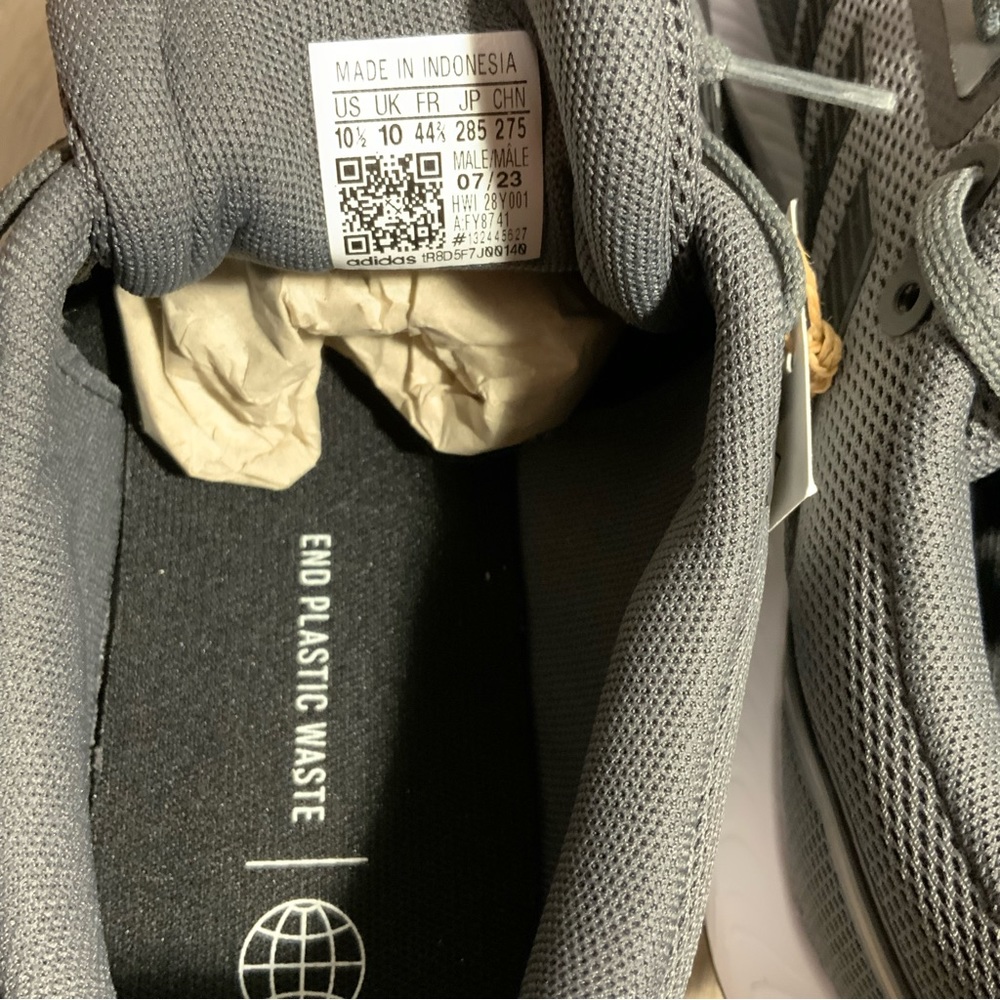 Adidas Men Run Falcon 2.0 FY8741 Gray Running Shoes Sneakers Men's Sizes 12.5 - Picture 11 of 13
